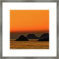 Manzanillo Sunset Framed Print