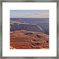 March 2022 Muley Point Sunset Framed Print
