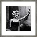 Marilyn Monroe In Korea Framed Print
