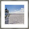 Marine City Lighthouse Framed Print