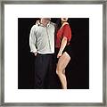 Mark And Dawn Framed Print