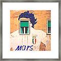 Mars Italia Framed Print