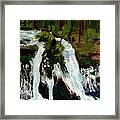 Mcarthur-burney Falls Ii Framed Print