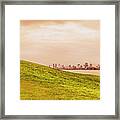 Mebourne City From Point Ormond Framed Print