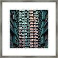 Megapolis Architecture 03 Skyscrapers Framed Print