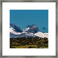 Memorial Day Snow On Two Ears Framed Print