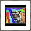 Memphis Tiger Framed Print