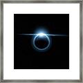 Metal Moon Eclipse Framed Print