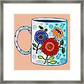 Mexican Mug Drawing #4 Framed Print