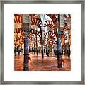 Mezquita De Cordoba - Spain Framed Print