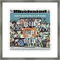 Miami Dolphins -the Team Behind The Team, December 2023 Sports Illustrated Issue Cover Framed Print