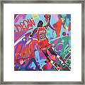 Michael Jordan Ii Framed Print