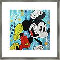 Mickey Mouse Happy Day Framed Print