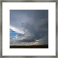Mid August Nebraska Stormscapes 014 Framed Print