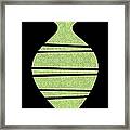 Mid Mod Vase 2 Framed Print