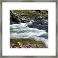 Little River Rapids 27 Framed Print