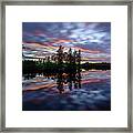 Midnight Magic - Summer Framed Print