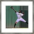 Miguel Montero And Gregory Polanco Framed Print