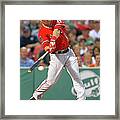 Mike Trout Framed Print
