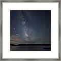 Milky Way Over 11 Mile Framed Print