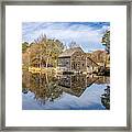 Mill Holiday Reflection Framed Print