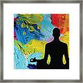 Mind Power Concept Framed Print