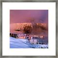 Minerva Springs Yellowstone National Park Wyoming Framed Print