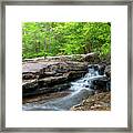 Mini Falls On The Coxing Kill Iii Framed Print