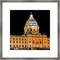 Mn.capital Building Framed Print