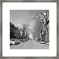 Montreal Street Photo 8 Framed Print