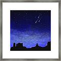 Monument Valley Wall Mural Framed Print