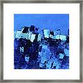 Mood In Blue Framed Print