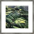 Moody Simien Mountians Framed Print