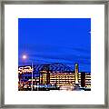 Moon Over Sands Framed Print