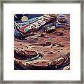 Moon Pies And Mars Bars Framed Print