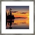 Moosehead Lake 34a2462 Framed Print