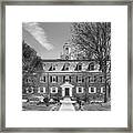 Moravian University Administration Building Framed Print