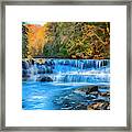 More Of This Beautiful Squaw Rock Falls - Chagrin River Framed Print