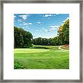 Morning Golf At Keowee Key Framed Print