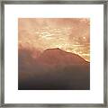 Morning Mist On Tenerife Framed Print