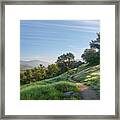 Morning On Highland Valley Trail, Rancho Bernardo Framed Print