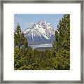Mount Moran Framed Framed Print