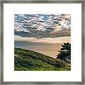 Mount Tamalpais Sunset Framed Print