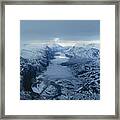 Mountain Landscape Sweden. Framed Print