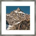 Mountain Peaks Framed Print