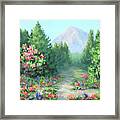 Mountain View Framed Print