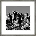 Mountains Of Sedona Framed Print