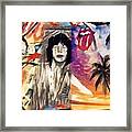 Moves Like Jagger Framed Print