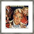 Movie Poster For ''the Blue Dahlia'', With Alan Ladd And Veronica Lake, 1946 Framed Print
