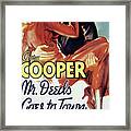 ''mr Deeds Goes To Town'', With Jean Arthur And Gary Cooper, 1936 Framed Print